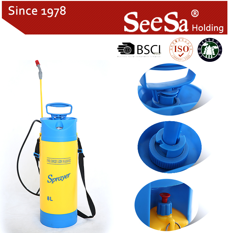 I-Seesa BSCI 8L I-Plastic Water Saving Sprayer