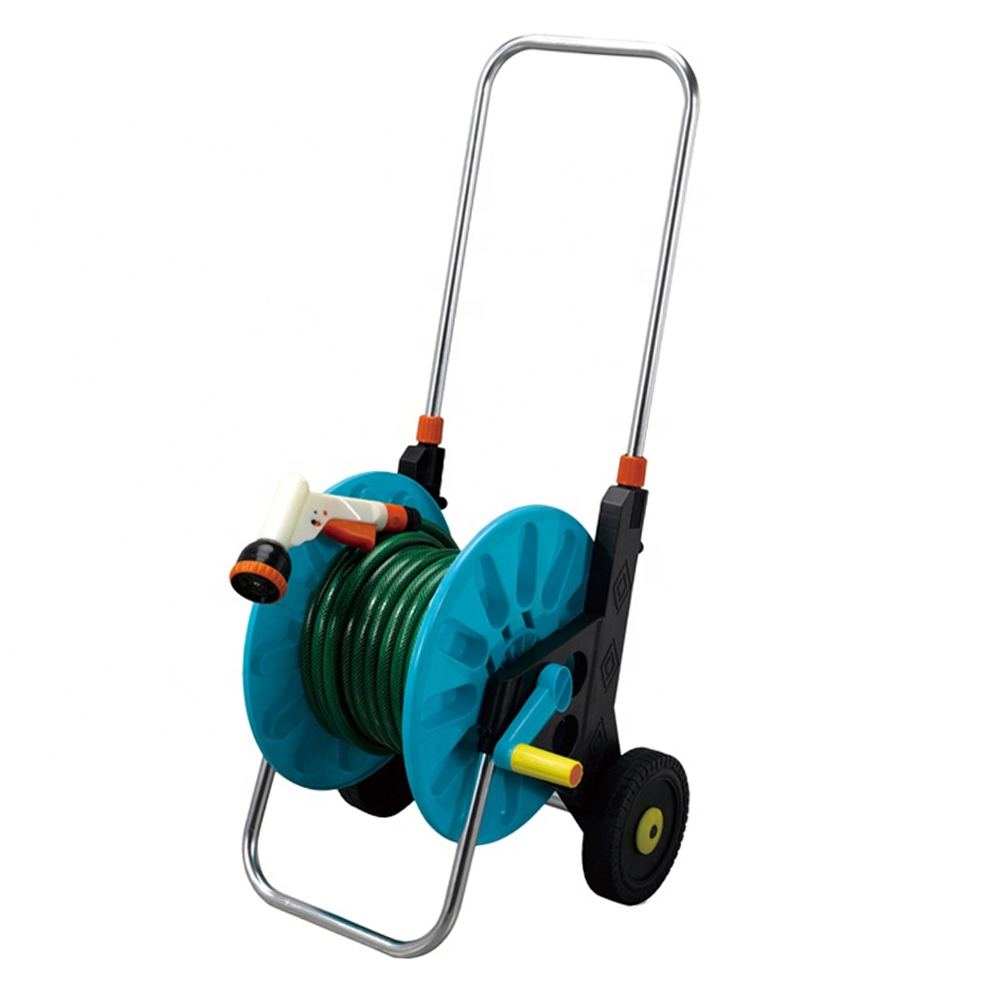 metal hose reel cart