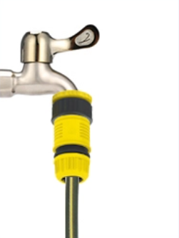 Connect the water connector