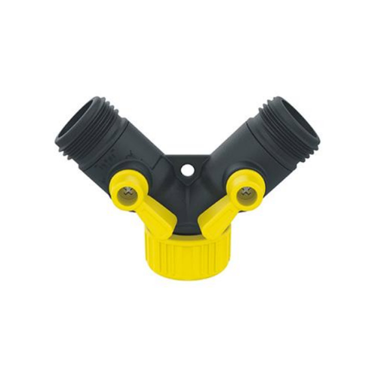 Plastike Valve Y-Hindura Coupling hamwe na Swivel yahujwe nigikoni