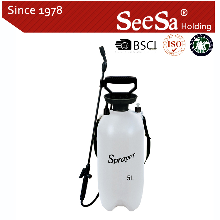 Seesa Brand Taizhou 5L High Pressure Pump Sprayer With Fibre Glass Lance