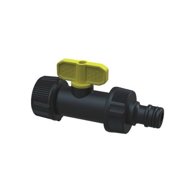 Plastik Valv Deluxe Yon fason tiyo adaptè adapte yo ak tiyo nan kwizin