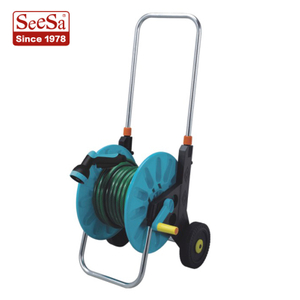 Professional Swivel Compact Retractable Hose Reel Cart