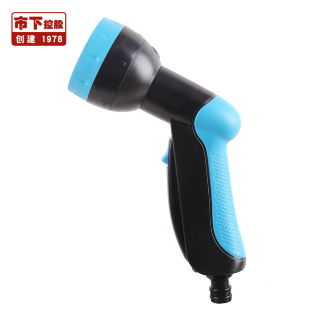 TPR ABS hose nozzle with 5 adjustable patterns cleaning for yard