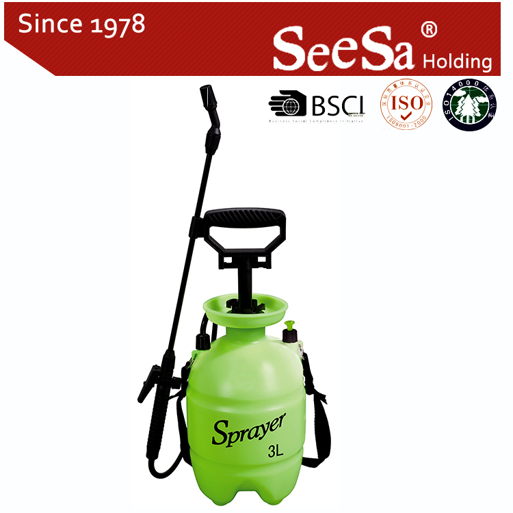 Seesa 3L Plastic Manual Water Sprayer Pump