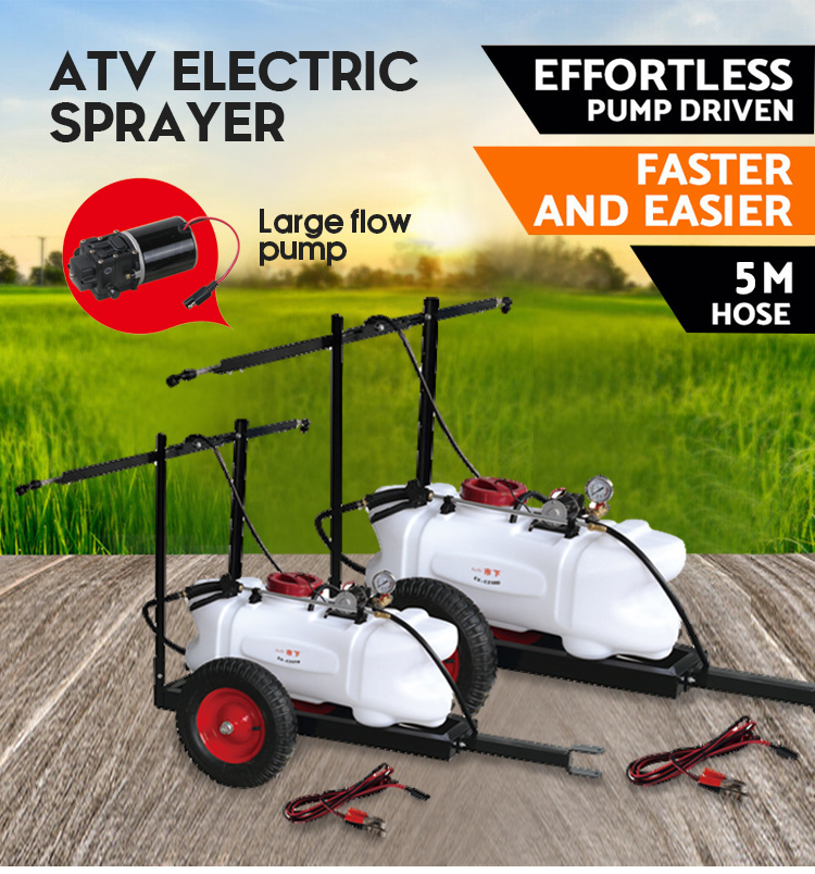 Agriculture ATV Sprayer in Field